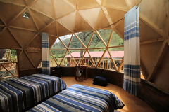 Interior of the domes